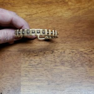 Metal weave bracelet